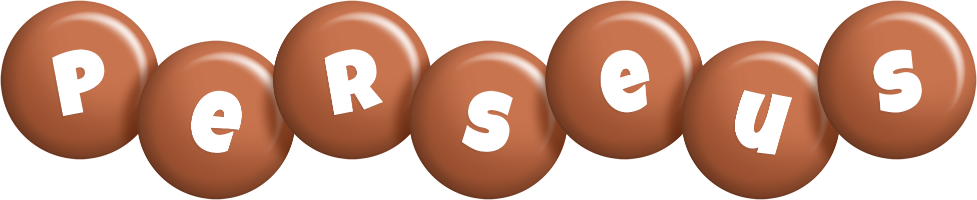 Perseus candy-brown logo