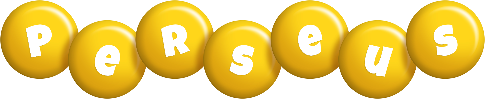 Perseus candy-yellow logo