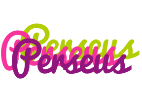 Perseus flowers logo