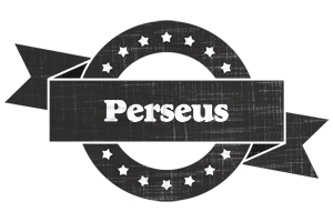 Perseus grunge logo