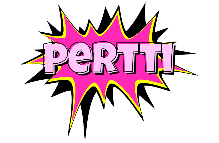 Pertti badabing logo