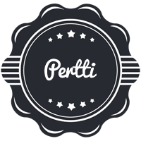 Pertti badge logo