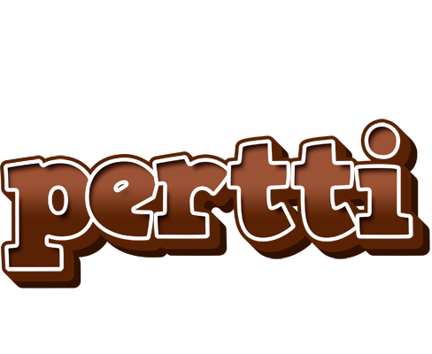 Pertti brownie logo