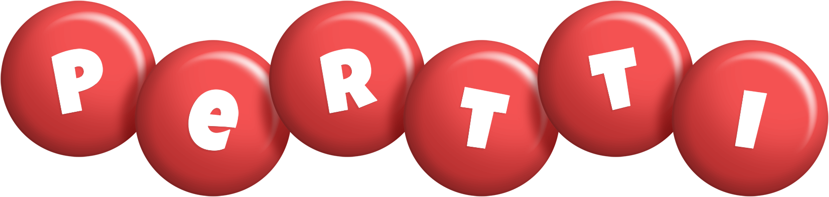 Pertti candy-red logo