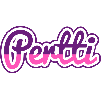 Pertti cheerful logo
