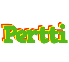 Pertti crocodile logo