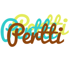 Pertti cupcake logo