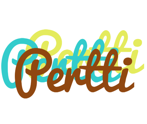 Pertti cupcake logo