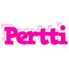 Pertti dancing logo