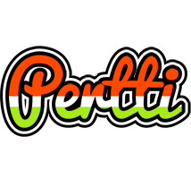 Pertti exotic logo