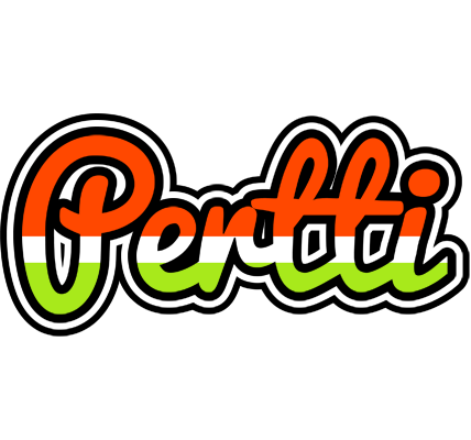 Pertti exotic logo