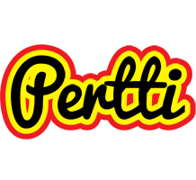 Pertti flaming logo