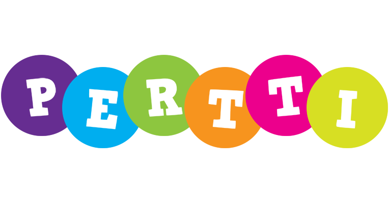 Pertti happy logo