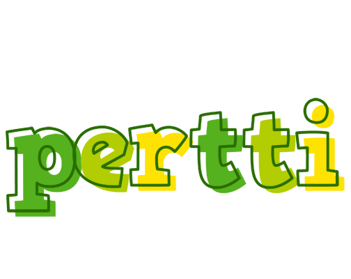 Pertti juice logo