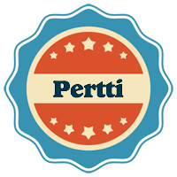 Pertti labels logo