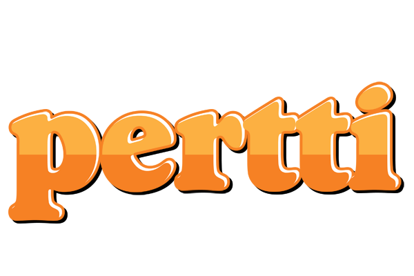 Pertti orange logo