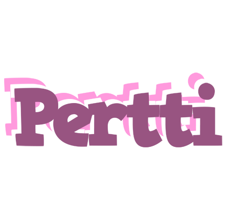Pertti relaxing logo