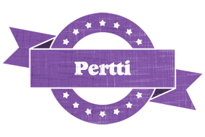 Pertti royal logo