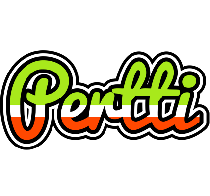 Pertti superfun logo