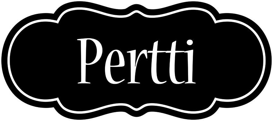 Pertti welcome logo