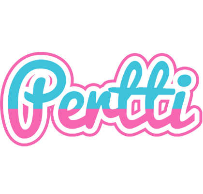 Pertti woman logo