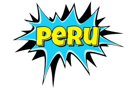 Peru amazing logo