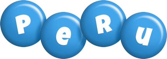 Peru candy-blue logo