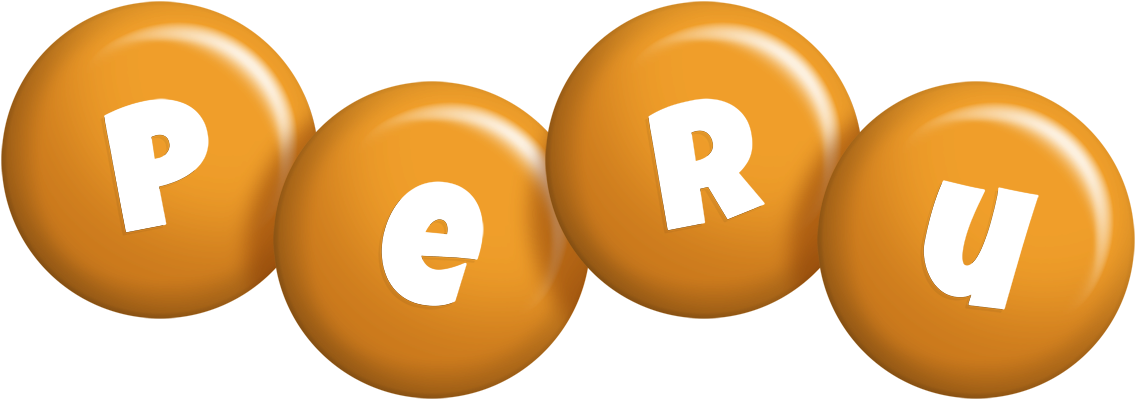 Peru candy-orange logo