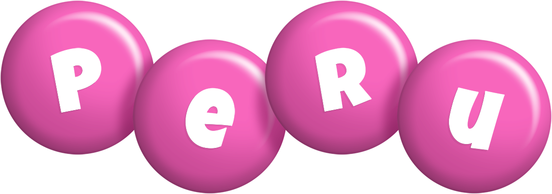 Peru candy-pink logo