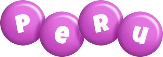 Peru candy-purple logo