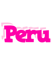 Peru dancing logo