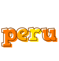 Peru desert logo