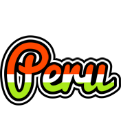 Peru exotic logo