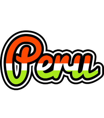 Peru exotic logo