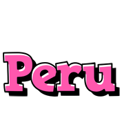 Peru girlish logo
