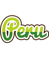 Peru golfing logo