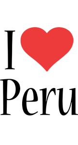 Peru i-love logo