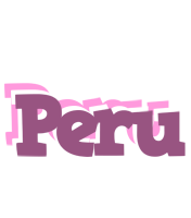 Peru relaxing logo