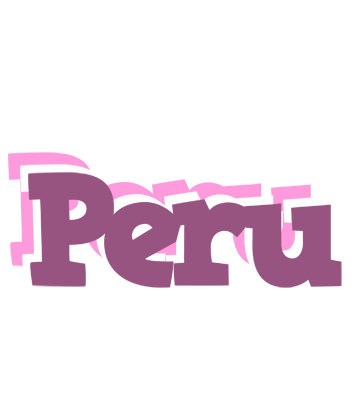 Peru relaxing logo