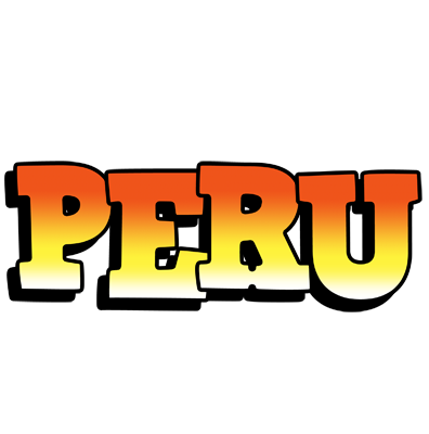 Peru sunset logo