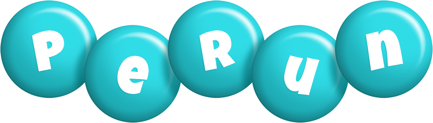 Perun candy-azur logo
