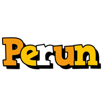 Perun cartoon logo