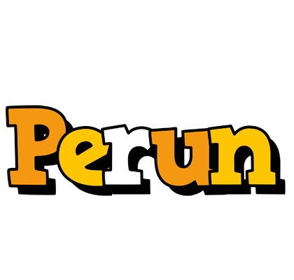 Perun cartoon logo