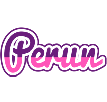 Perun cheerful logo