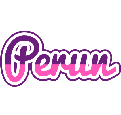 Perun cheerful logo