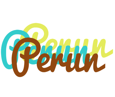 Perun cupcake logo