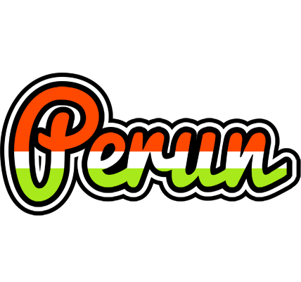 Perun exotic logo