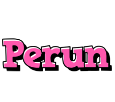 Perun girlish logo