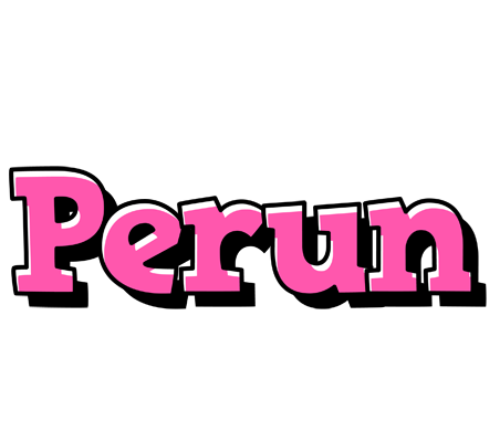 Perun girlish logo