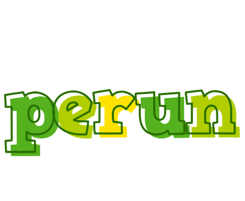 Perun juice logo